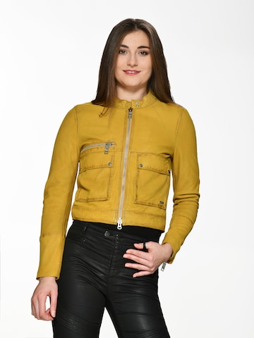 Maze Between-Season Jacket 'Hamill' in Yellow: front