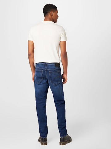 G-Star RAW Tapered Jeans '3301' in Blau