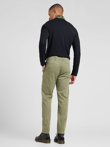 BOSS Конический (Tapered) Брюки-чинос в Зеленый