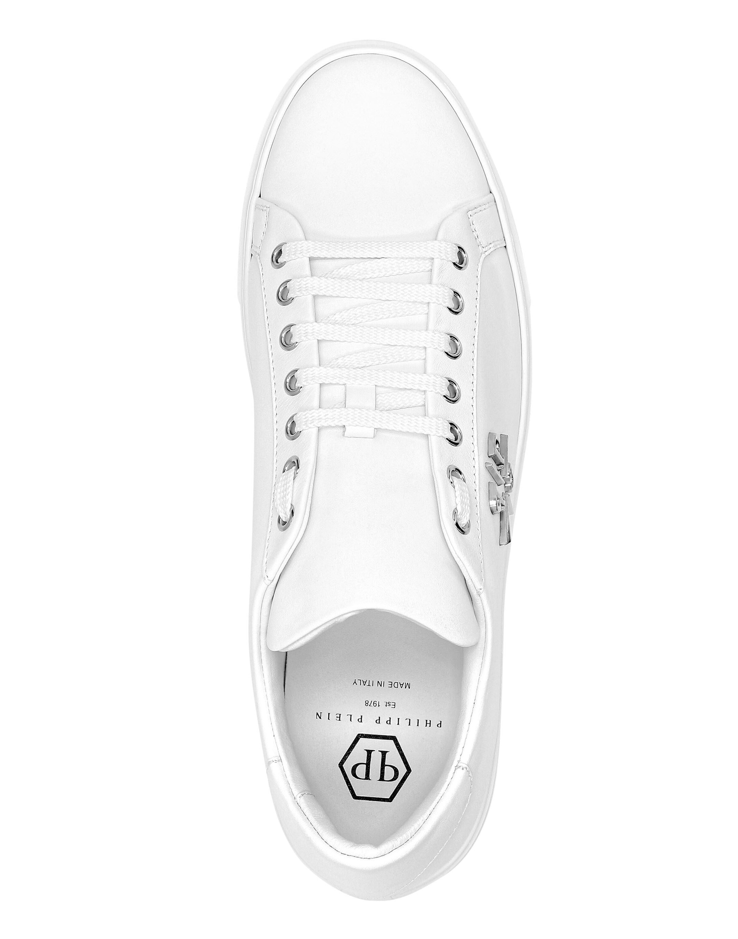 Philipp Plein Platform trainers in White