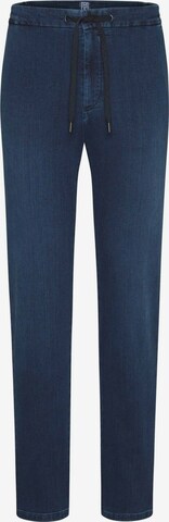 MEYER Slimfit Jeans in Blauw: voorkant