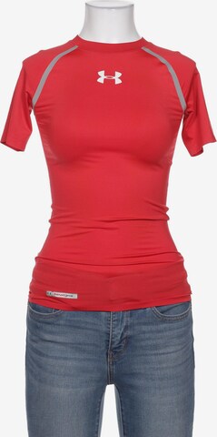 UNDER ARMOUR Shirt in XS in Red: front