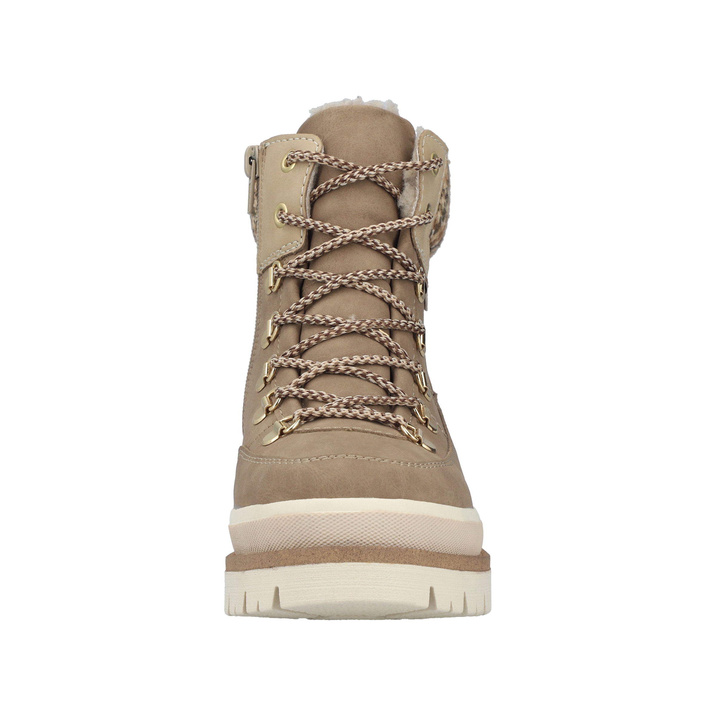 Rieker Schnürstiefelette in Beige