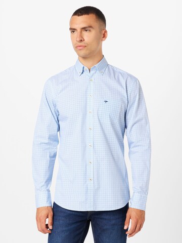 mėlyna FYNCH-HATTON Standartinis modelis Marškiniai: priekis