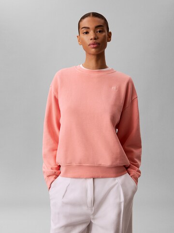 Calvin Klein Jeans Sweatshirt in Pink: Vorderseite