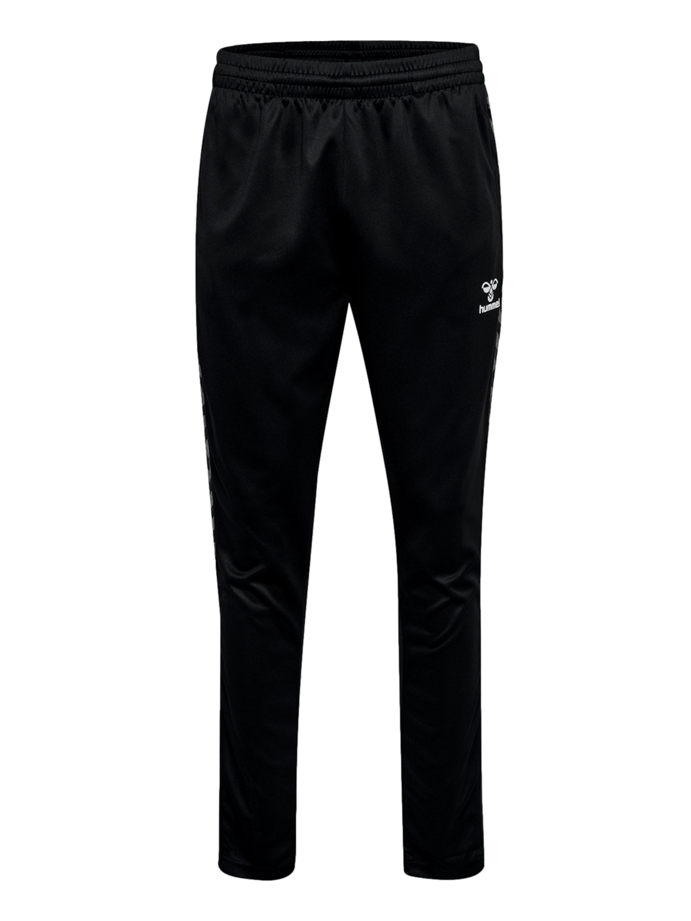 Hummel - Tapered Pantalón deportivo 'Authentic' en negro: frente