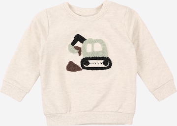 NAME IT - Sweatshirt 'NBMKLIPS' em cinzento: frente