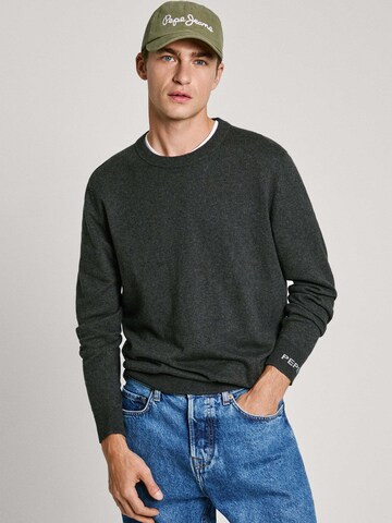 Pepe Jeans Trui 'NEW ANDRE' in Grijs: voorkant