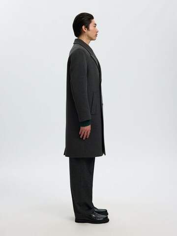 SELECTED Between-Seasons Coat in Grey
