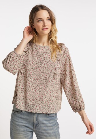 DreiMaster Vintage Bluse in Beige: predná strana