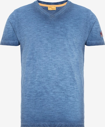 CIPO & BAXX Shirt in Blauw: voorkant