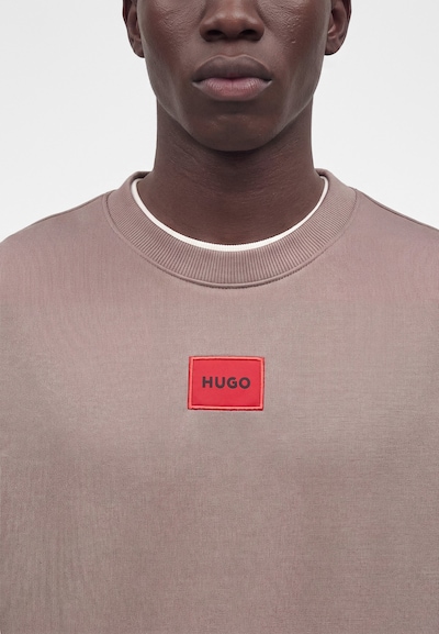 HUGO Sweatshirt 'Diragol212' in XS in cappuccino, Produktansicht