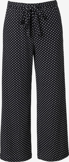 Ulla Popken Hose in 42-44/Regular in schwarz / weiß, Produktansicht