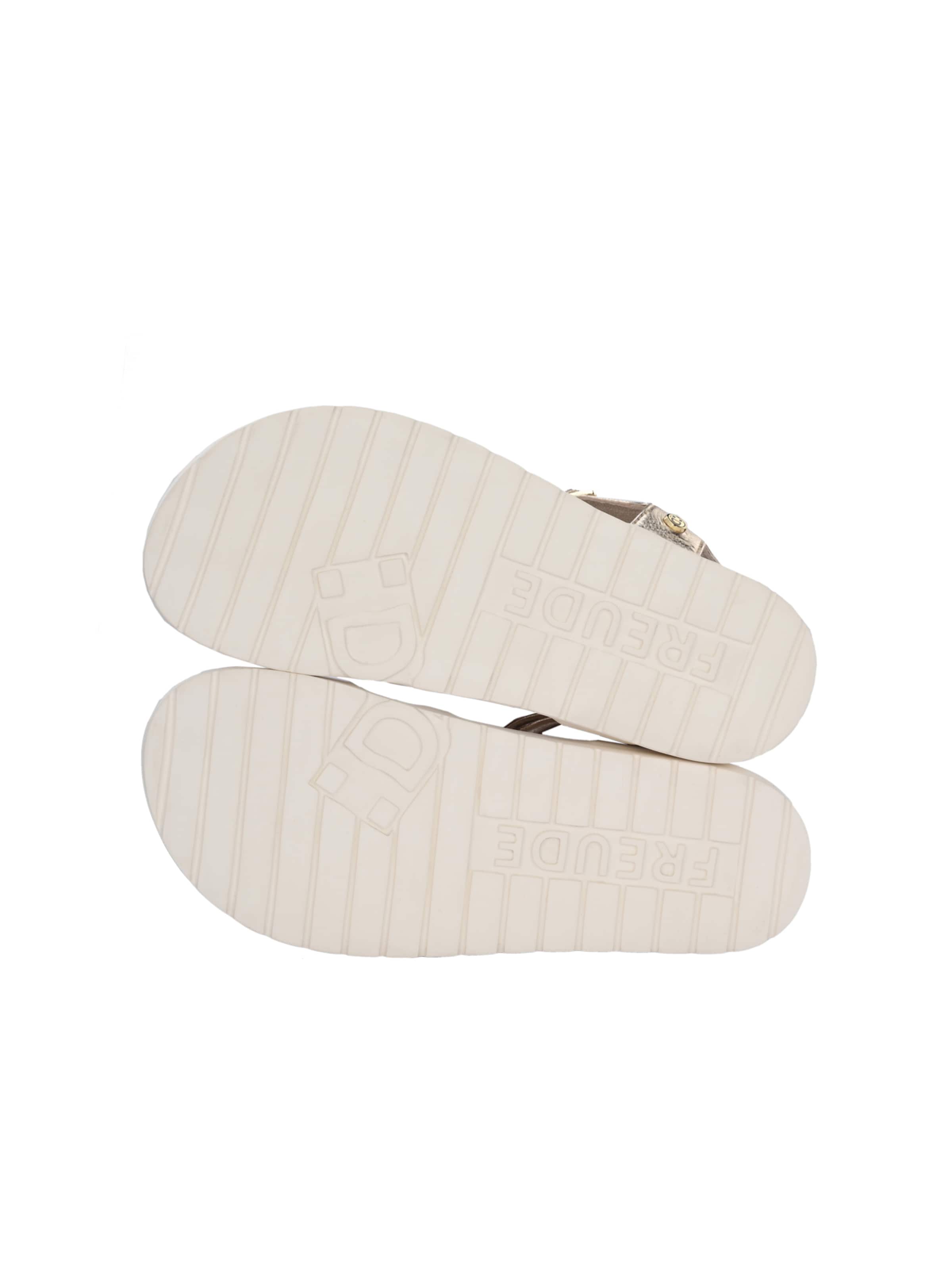 FREUDE Sandalen met riem 'AMELINE' in Goud