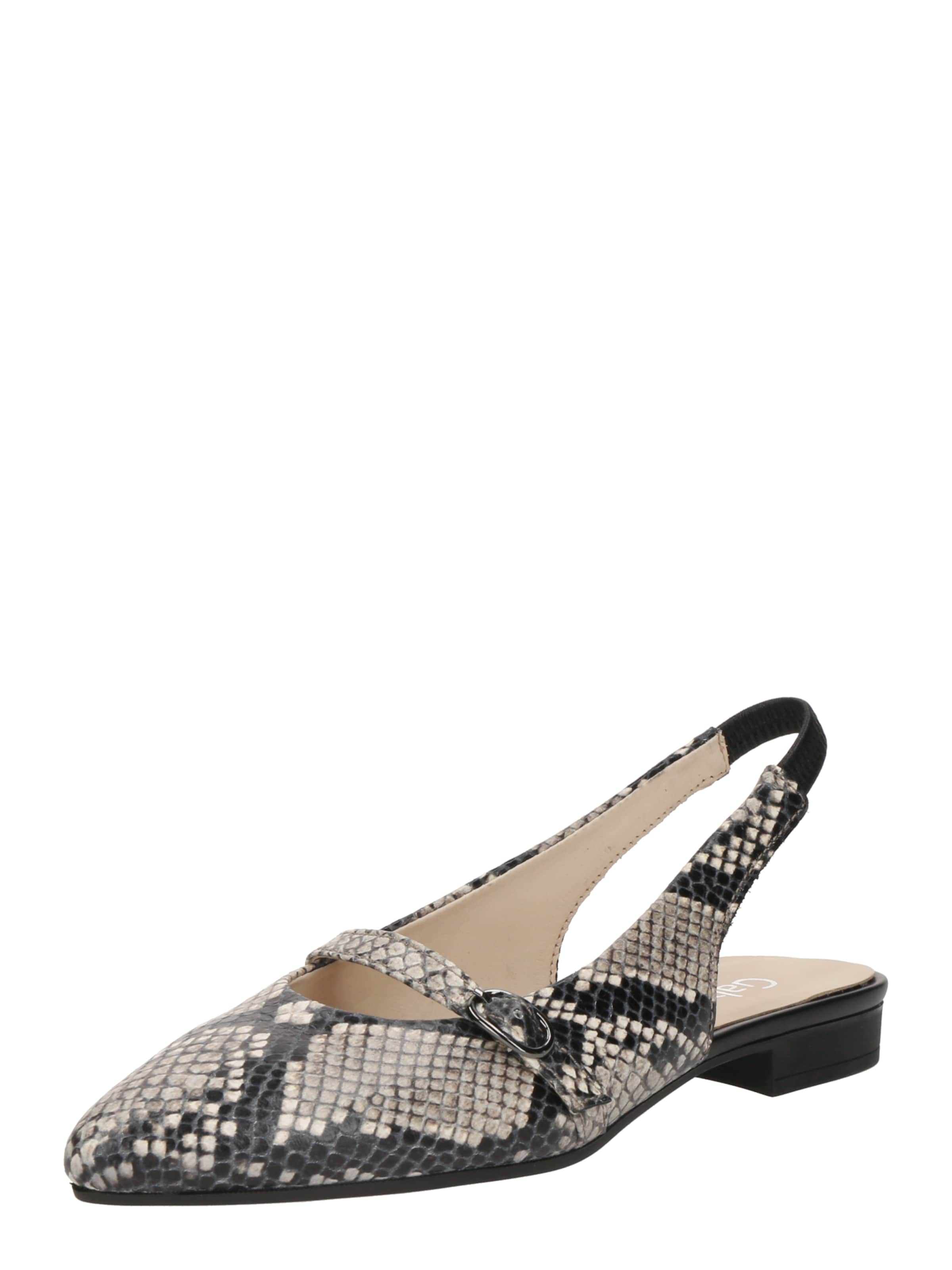 Ballerines à lanières GABOR en beige : devant