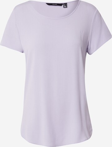 VERO MODA Koszulka 'Becca' w kolorze fioletowy: przód