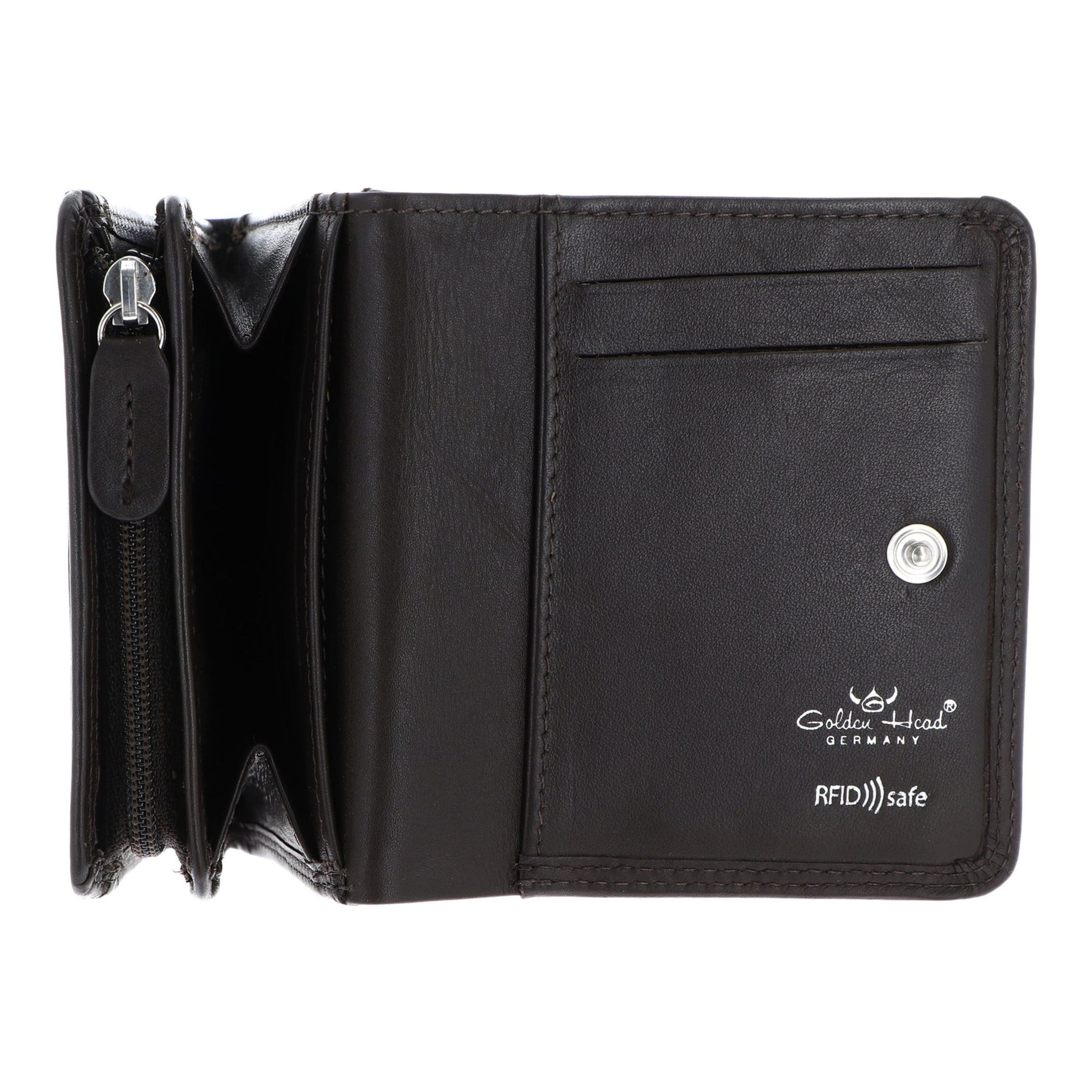 Porte-monnaies 'Polo' GOLDEN HEAD en marron