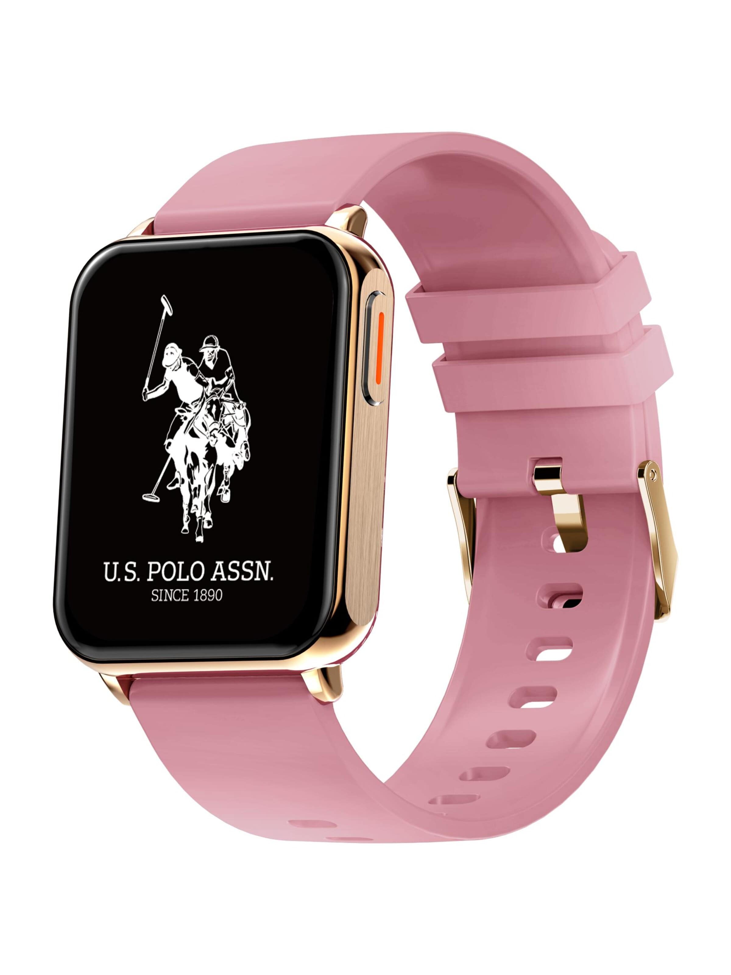 Montre digitale 'Atlas' U.S. POLO ASSN. en rose