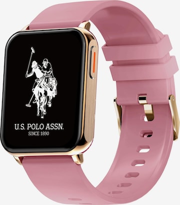 U.S. POLO ASSN. - Reloj digital 'Atlas' en rosa: frente