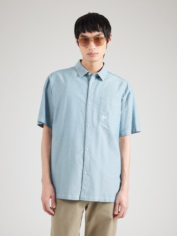 Comfort fit Camicia 'Samuel Easy' di Iriedaily in blu: frontale