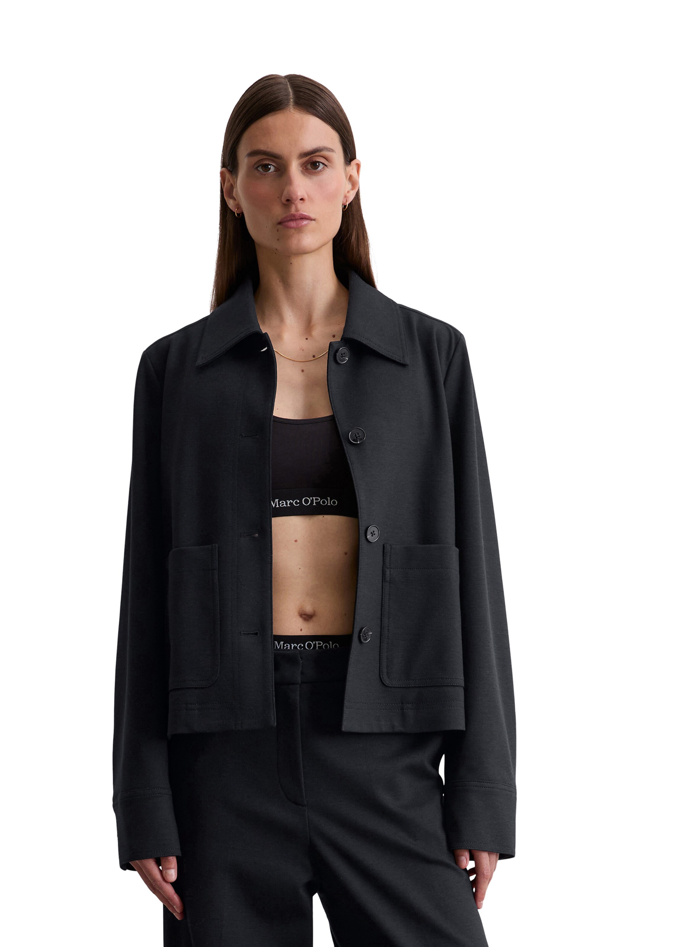 Marc O'Polo Übergangsjacke in Blau: Vorderseite