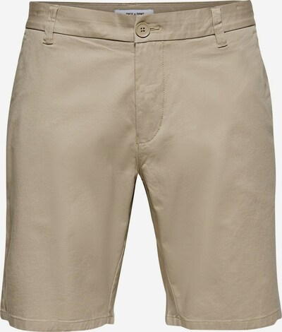 Only & Sons Chino 'Cam' in de kleur Chamois, Productweergave