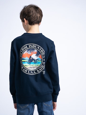 Petrol Industries Sweatshirt 'Scoot' in Blau