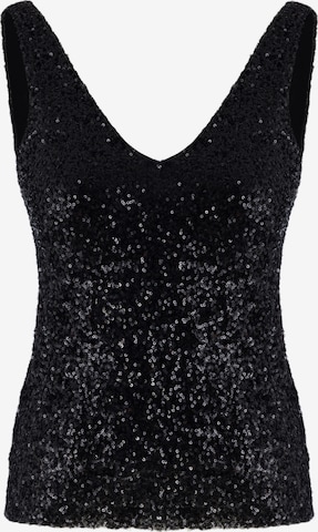 No Matter What Top in Black: front