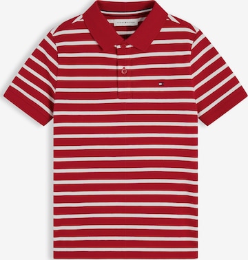 TOMMY HILFIGER Тениска в червено: отпред