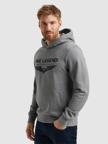 Sweat-shirt 'PME LEGEND - Hoodie with logo' PME Legend en gris