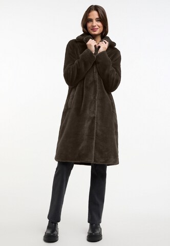 Frieda & Freddies Between-Seasons Coat in Brown