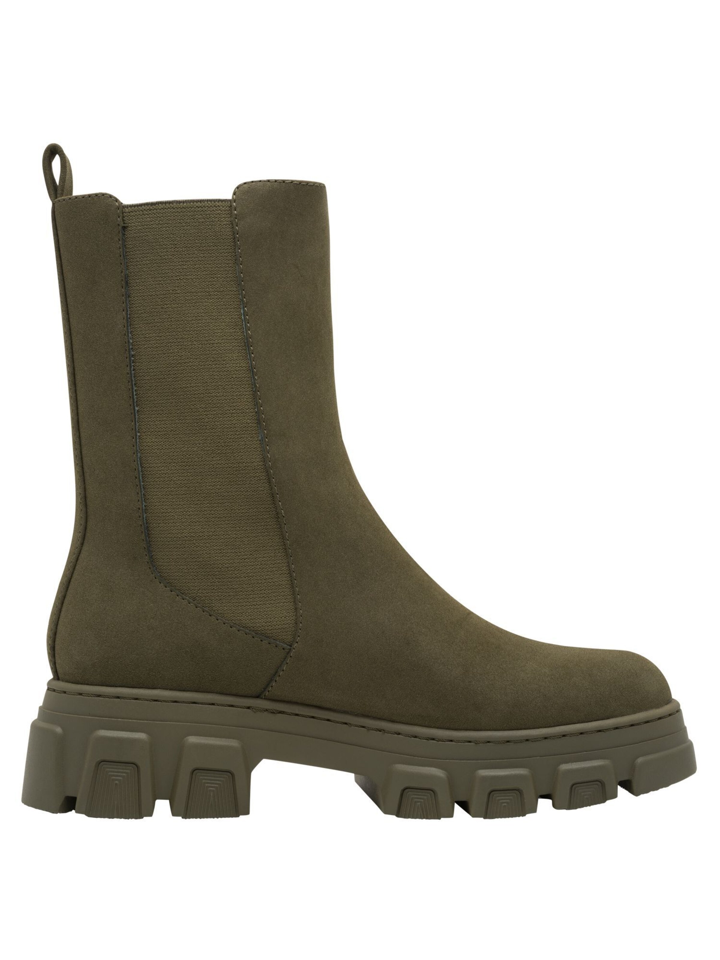 Tamaris Chelsea boots in Groen