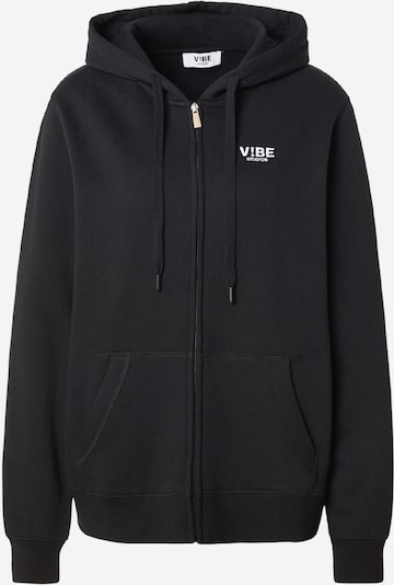 Džemperis iš V!BE STUD!OS, spalva – juoda / balta, Prekių apžvalga