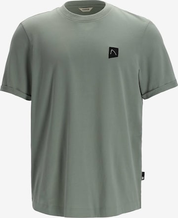 T-Shirt 'Brody' CHASIN' en vert : devant