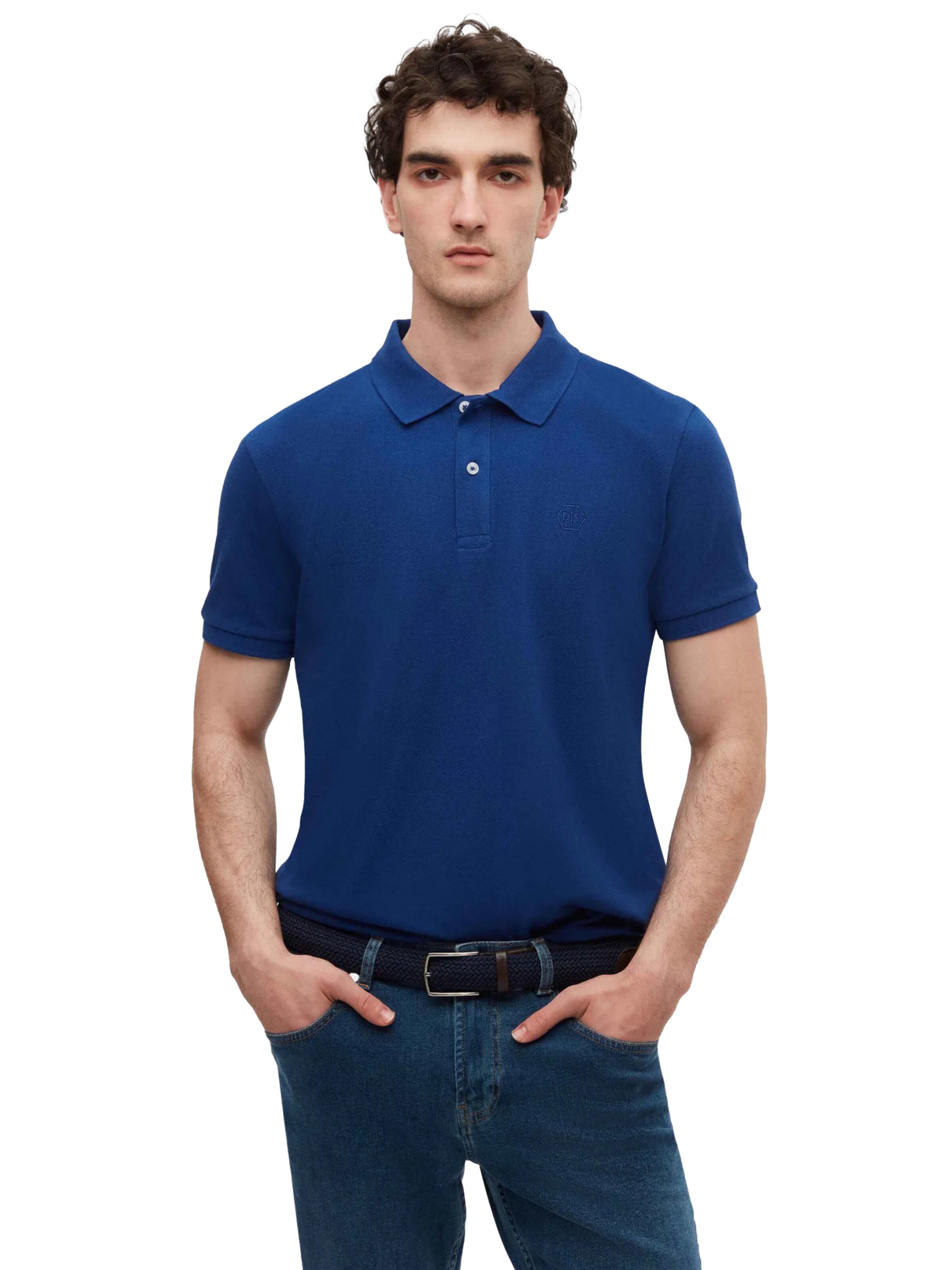 D’S Damat Shirt in Blue: front