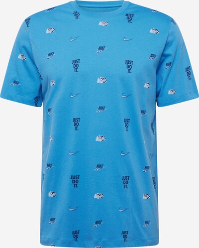 Nike Sportswear Shirt in marine blue / Pastel blue / Light blue / White, Item view