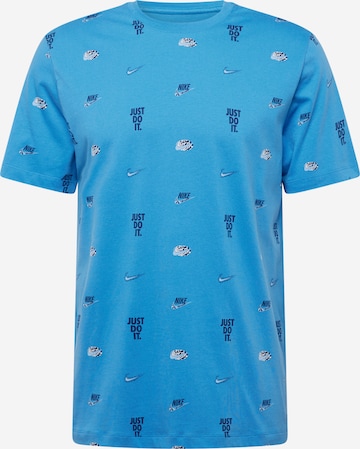 Nike Sportswear - Camiseta en azul: frente