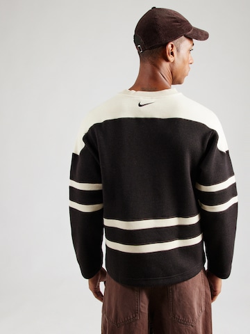 Nike Sportswear Trui 'NIKE BODE REC LACING KNIT' in Bruin: terug