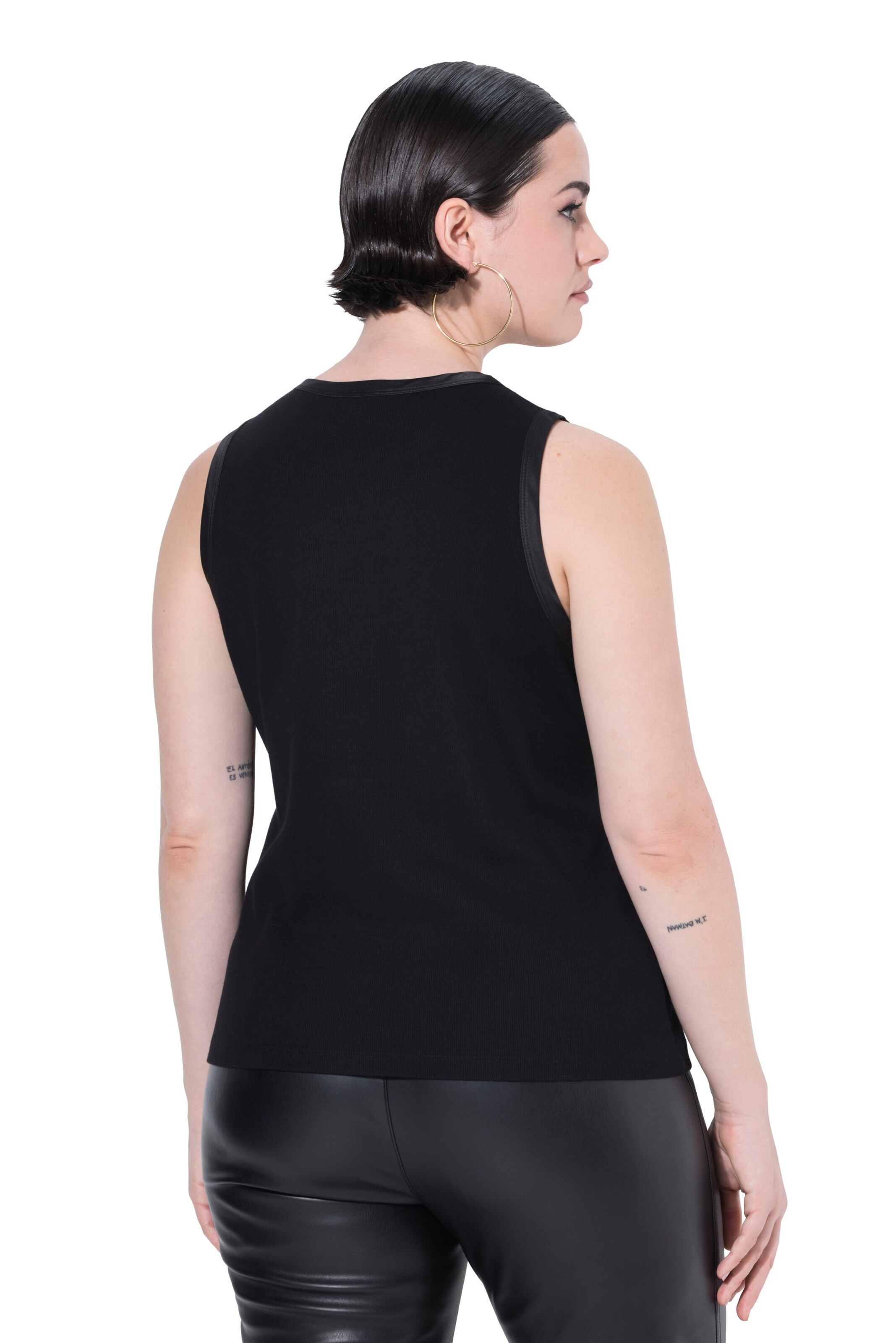 Ulla Popken Top in Zwart