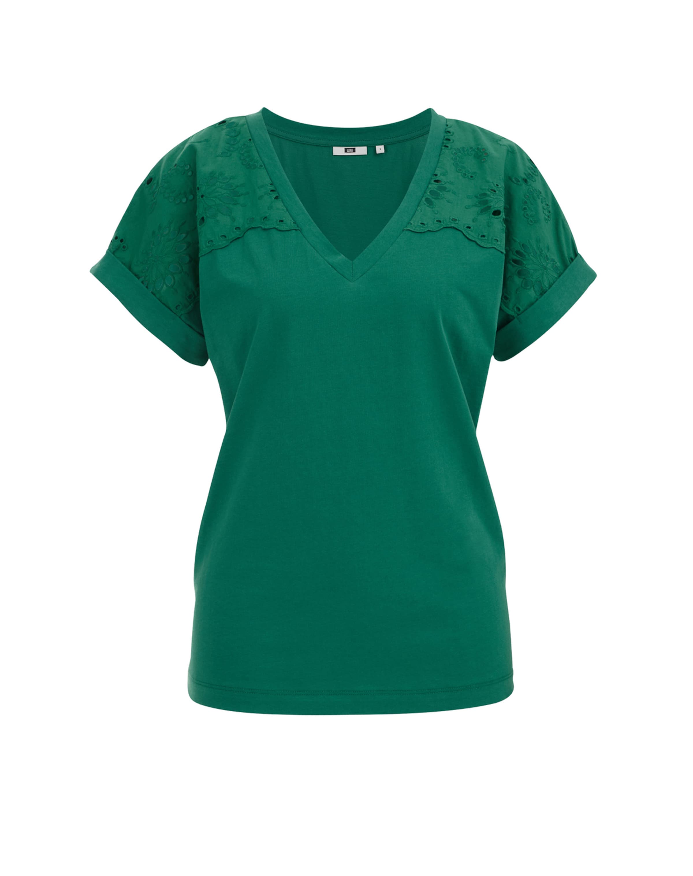 WE Fashion Póló - zöld: elől