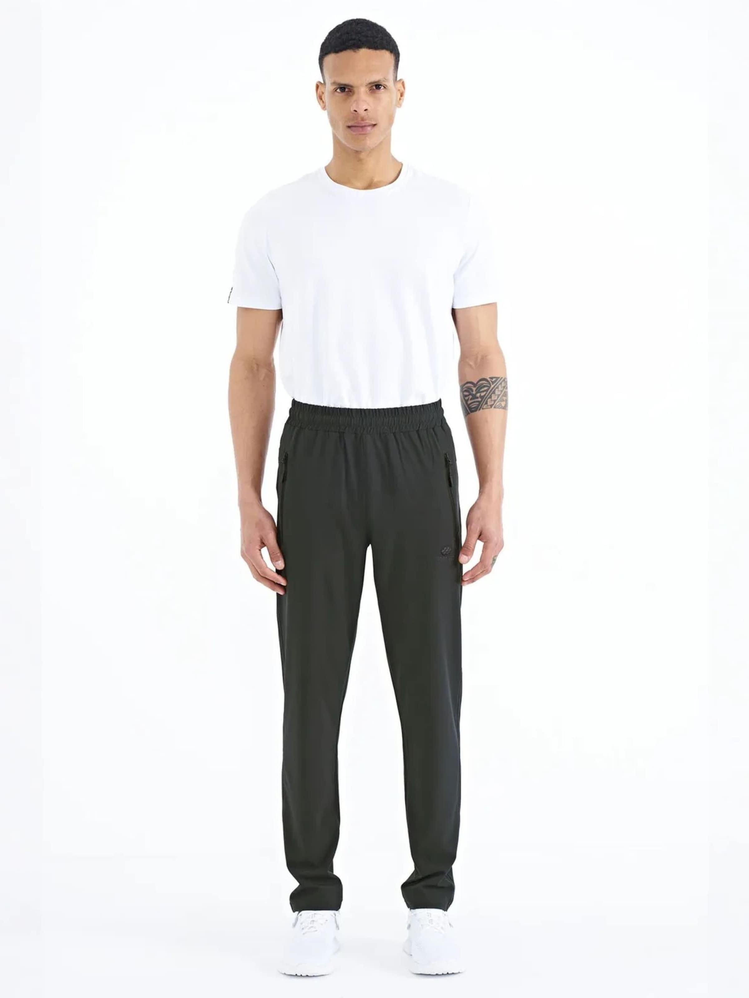 Regular Pantalon Tommy Life en vert : devant