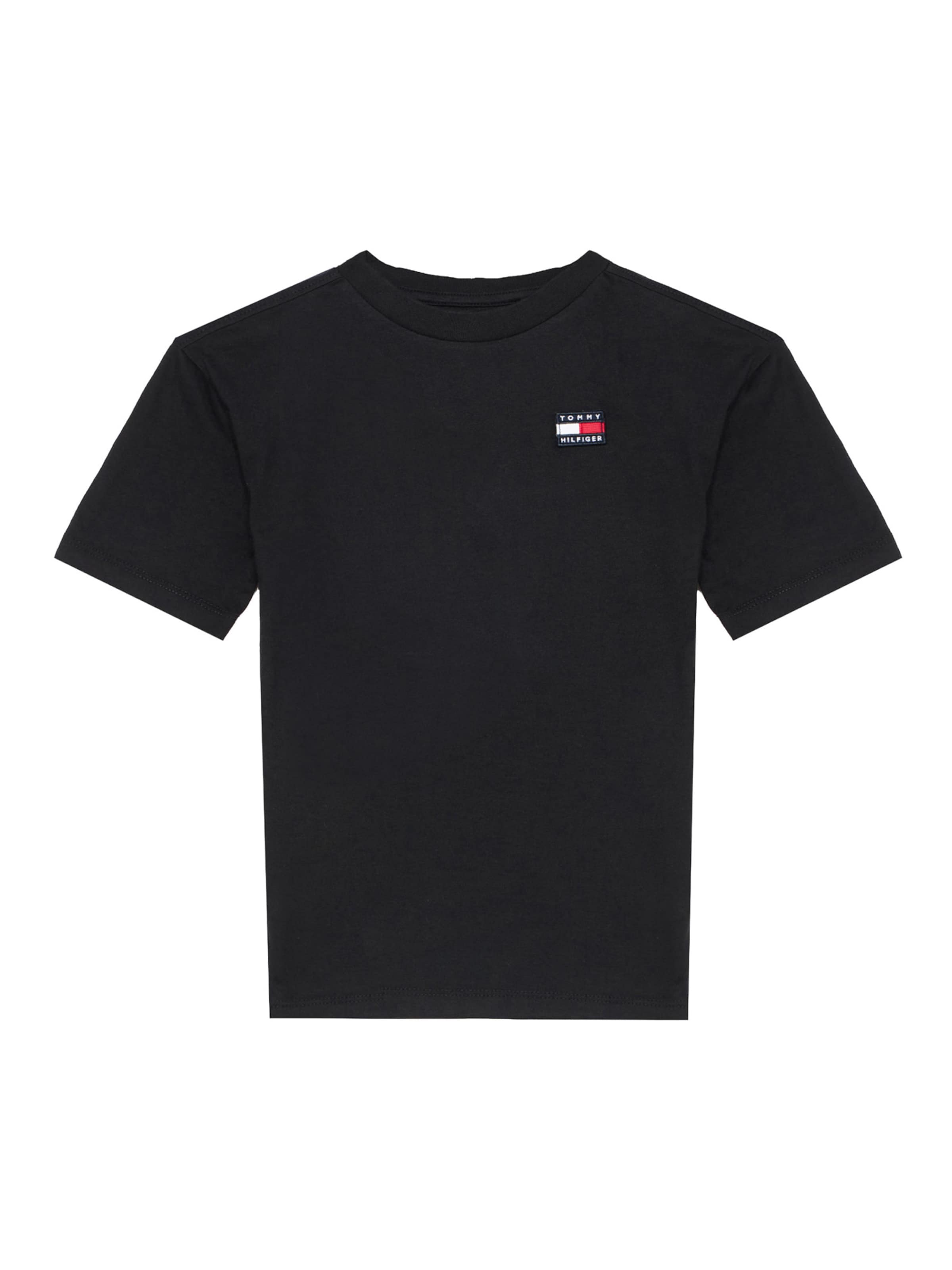 TOMMY HILFIGER Tričko 'HERITAGE ARCHIVE' - Čierna: predná strana