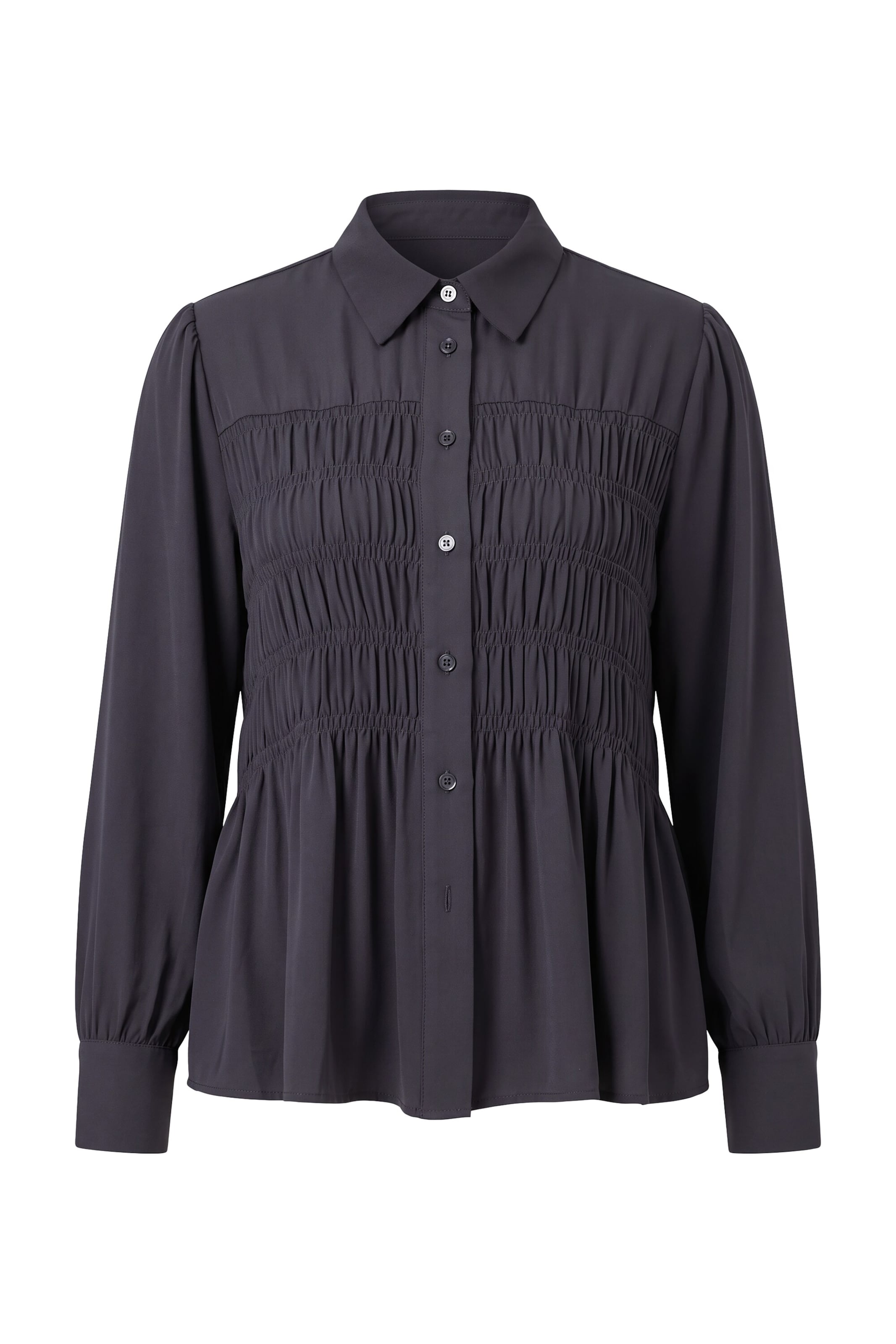 MIAMODA Bluse in Schwarz: Vorderseite