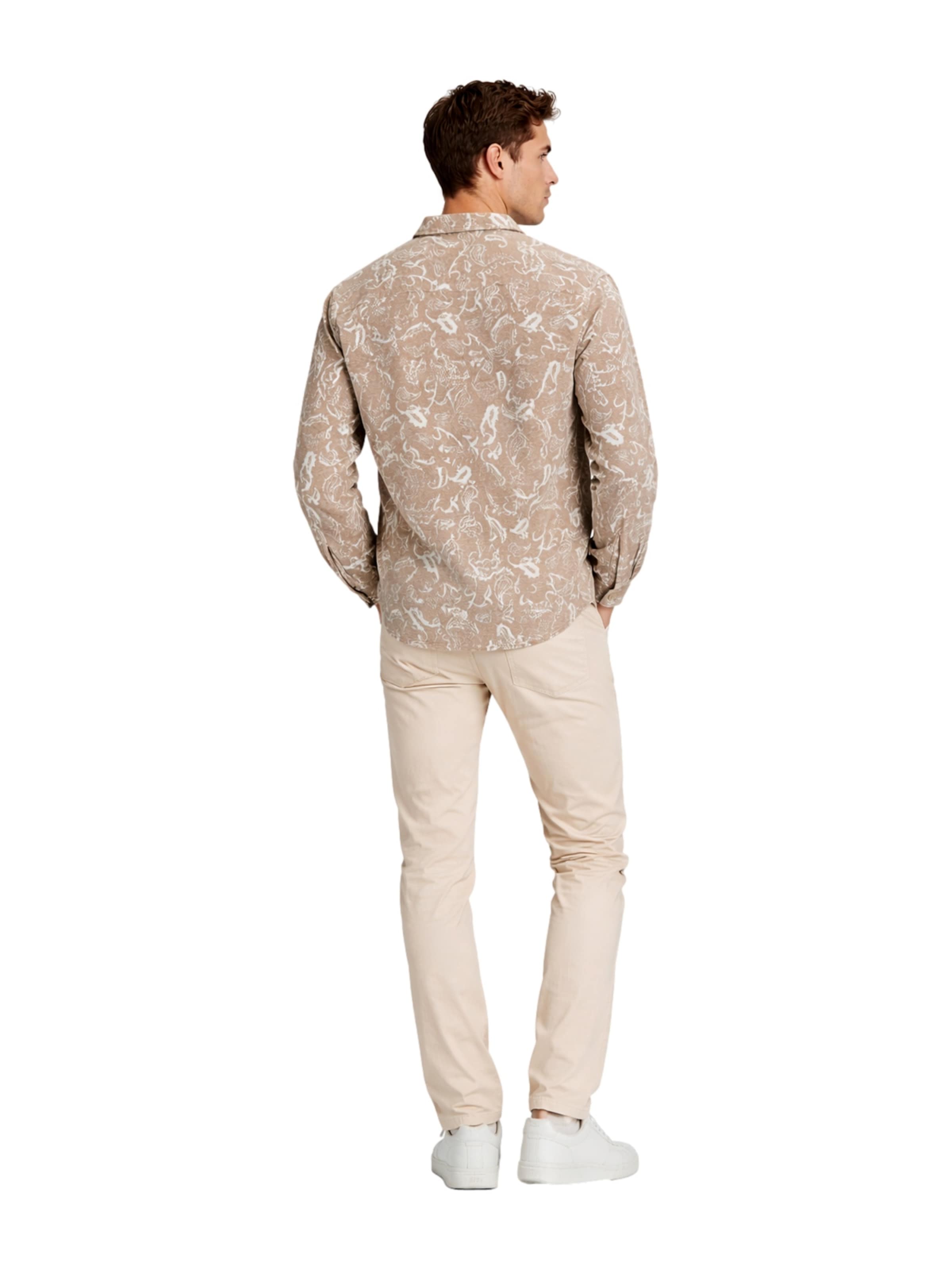 Comfort fit Camicia 'Chamberi' di JACK & JONES in beige
