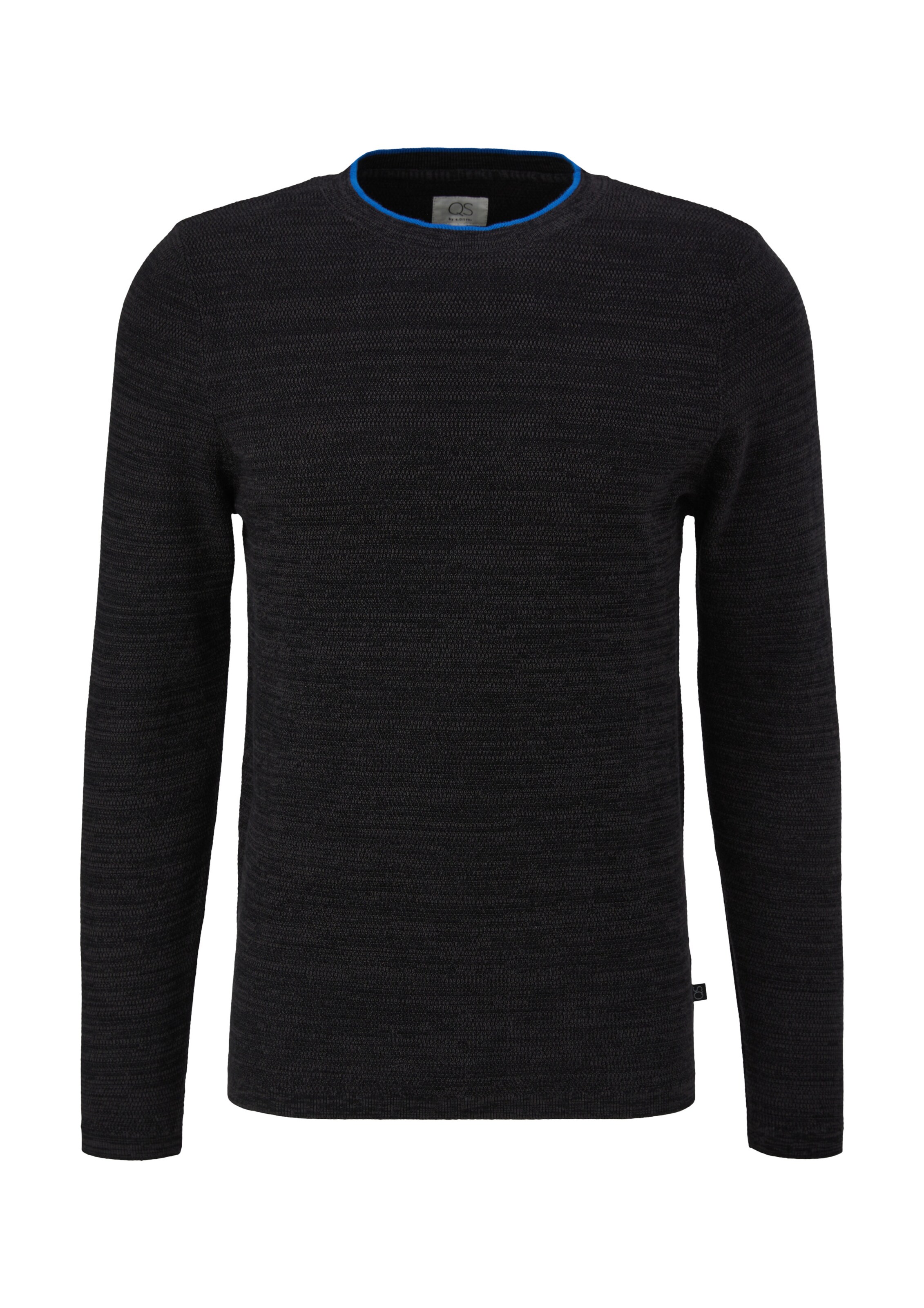 QS Pullover in Schwarz: Vorderseite