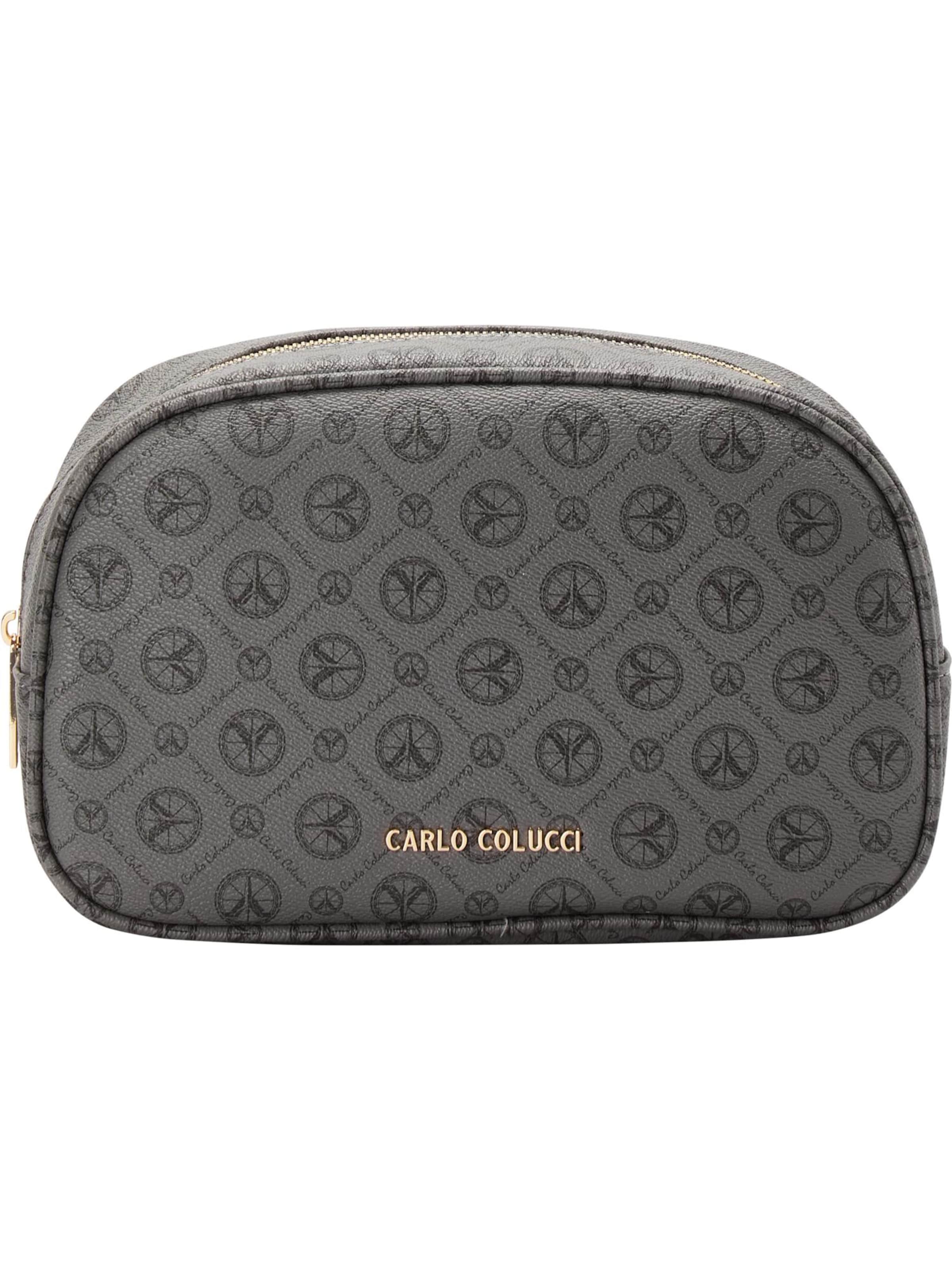 Carlo Colucci Toilettas ' Cozzio ' in Grijs: voorkant
