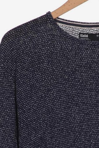 !Solid Pullover M in Blau