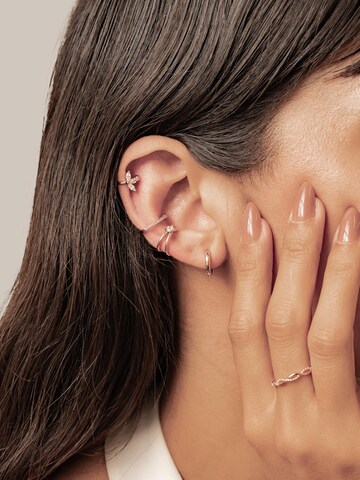 Orecchini 'Holding Gem Ear Cuff' di Hey Happiness in oro