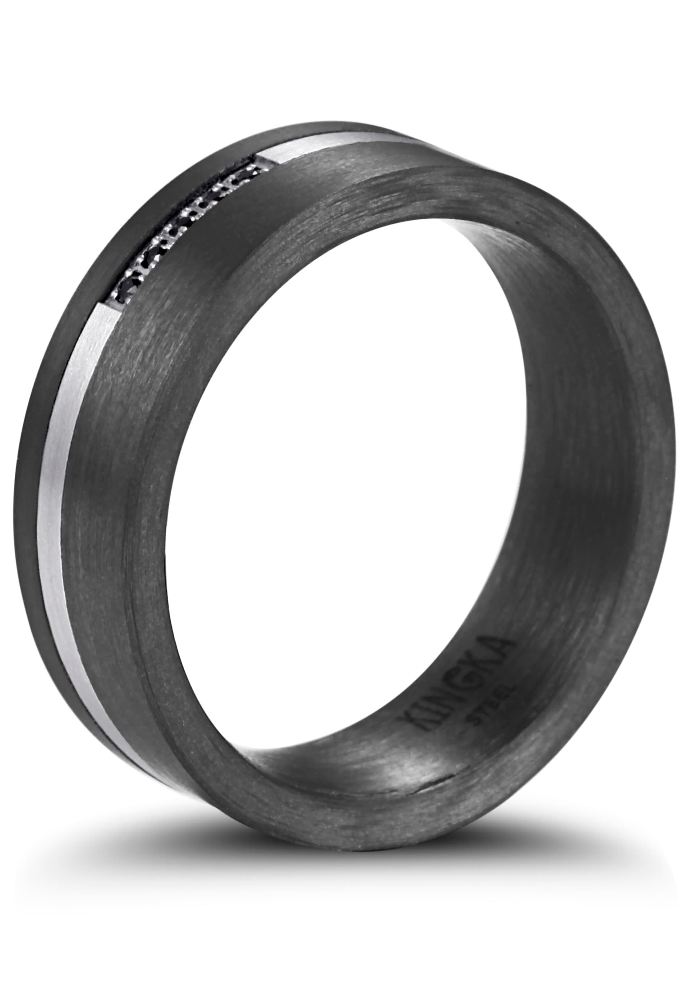 Kingka Ring in Schwarz