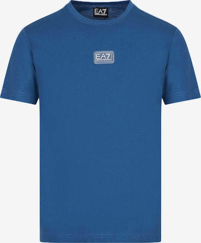 EA7 Emporio Armani T-shirt fonctionnel en bleu / blanc, Vue avec produit
